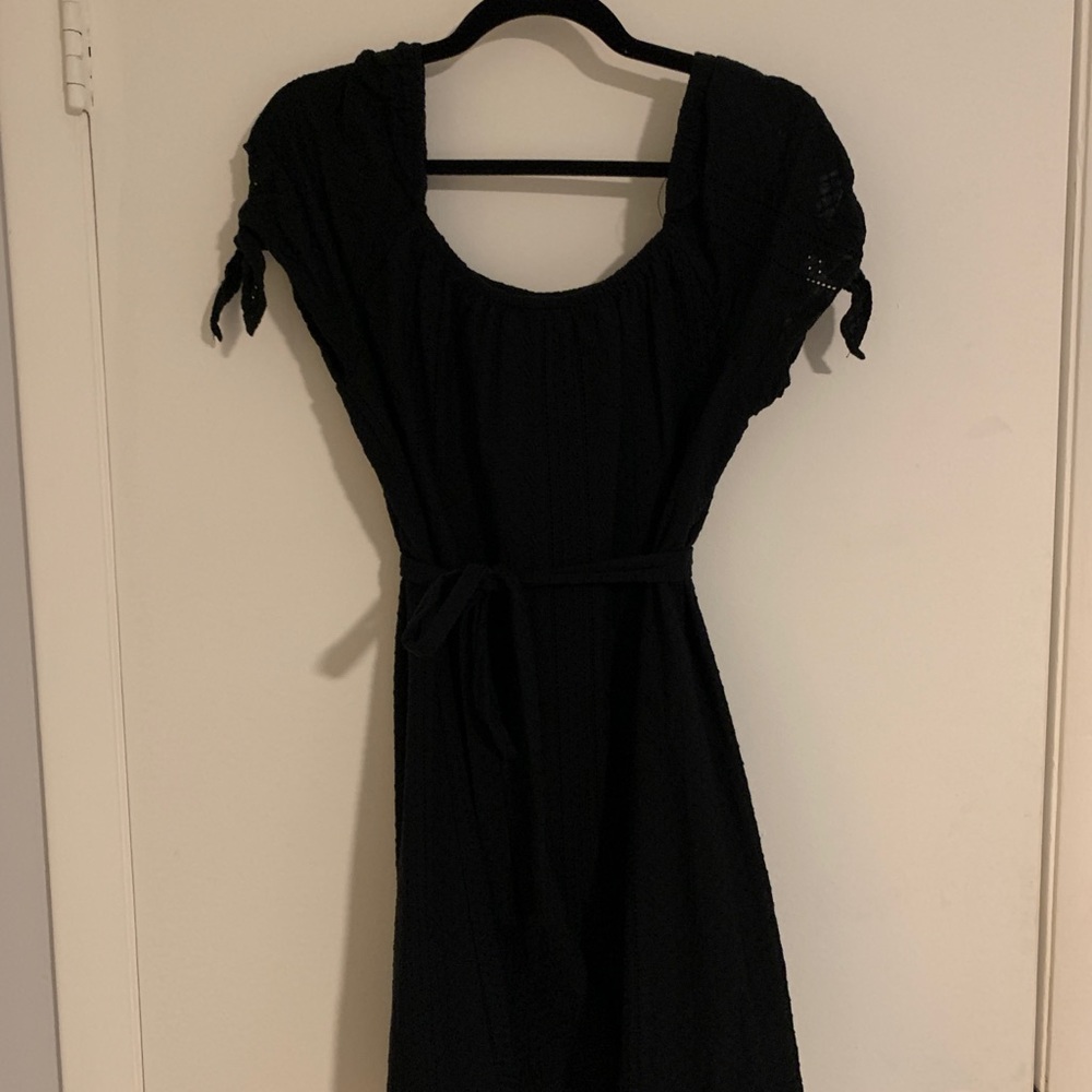 Urban Threads Black Mini Dress
